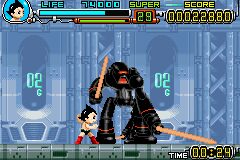 Astro Boy: Omega Factor Game Boy Advance screenshot