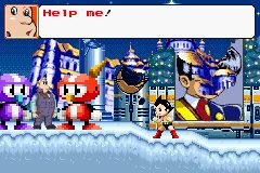 Astro Boy: Omega Factor Game Boy Advance screenshot
