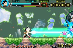 Astro Boy: Omega Factor Game Boy Advance screenshot