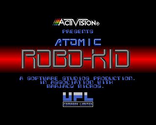 Atomic Robo-Kid Amiga screenshot