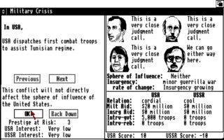 Balance of Power: The 1990 Edition Amiga screenshot