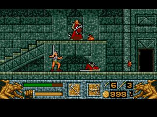 Barbarian II Amiga screenshot