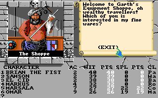 The Bards Tale II: The Destiny Knight - Amiga