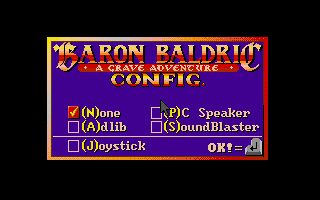 Baron Baldric: A Grave Adventure - DOS
