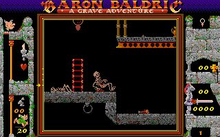 Baron Baldric: A Grave Adventure DOS screenshot