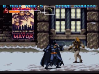 Batman Returns SNES SNES screenshot