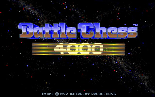 Battle Chess 4000 - DOS