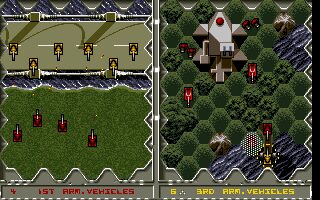 Battle Isle DOS screenshot