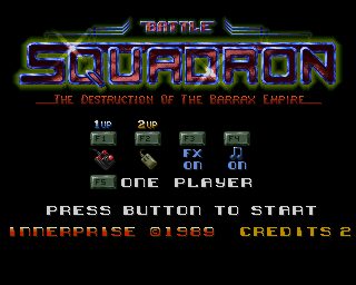 Battle Squadron: The Destruction Of The Barrax Empire - Amiga