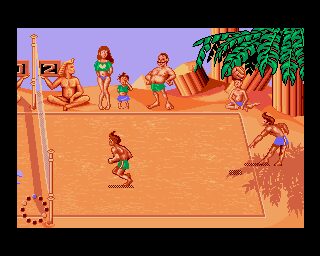 Beach Volley Amiga screenshot