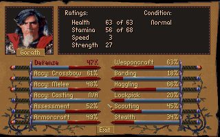 Betrayal at Krondor DOS screenshot