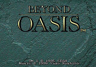Beyond Oasis - Genesis