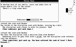 Beyond Zork: The Coconut of Quendor DOS screenshot