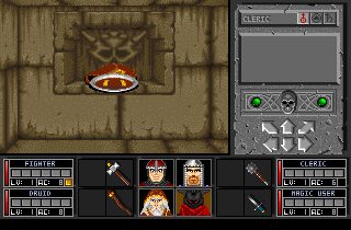 Black Crypt Amiga screenshot