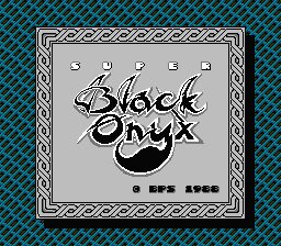The Black Onyx - NES