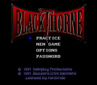 Blackthorne SNES screenshot