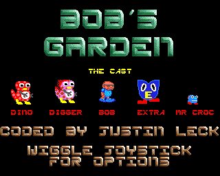 Bob's Garden Amiga screenshot