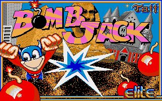 Bomb Jack Amiga screenshot