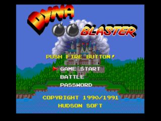 Dyna Blaster Amiga screenshot
