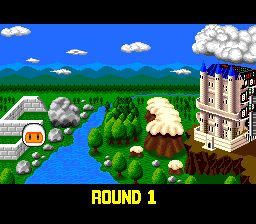 Bomberman PC Engine screenshot