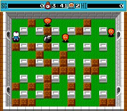 Bomberman PC Engine screenshot