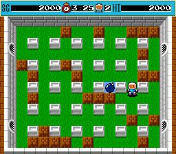 Bomberman PC Engine screenshot
