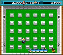 Bomberman PC Engine screenshot
