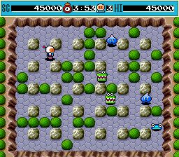 Bomberman PC Engine screenshot