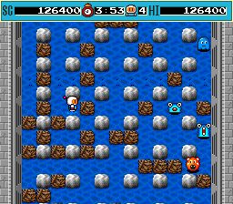 Bomberman PC Engine screenshot