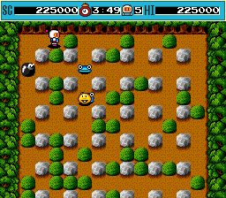 Bomberman PC Engine screenshot