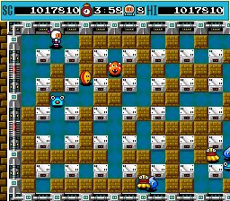 Bomberman PC Engine screenshot
