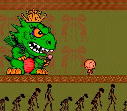 Bonk 3: Bonk's Big Adventure PC Engine screenshot