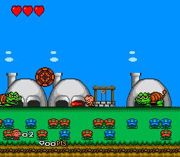 Bonk 3: Bonk's Big Adventure PC Engine screenshot