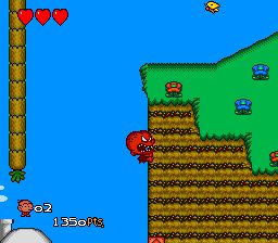 Bonk 3: Bonk's Big Adventure PC Engine screenshot