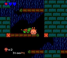 Bonk 3: Bonk's Big Adventure PC Engine screenshot