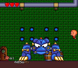 Bonk 3: Bonk's Big Adventure PC Engine screenshot