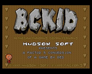 B.C. Kid Amiga screenshot