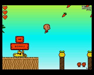 B.C. Kid Amiga screenshot