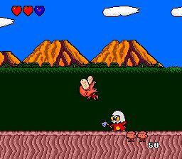 B.C. Kid PC Engine screenshot