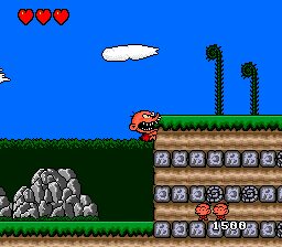 B.C. Kid PC Engine screenshot