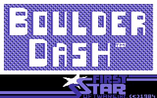 Boulder Dash Commodore 64 screenshot