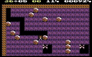 Boulder Dash Commodore 64 screenshot