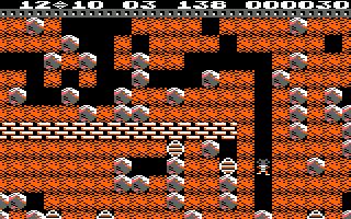 Boulder Dash Amstrad CPC screenshot