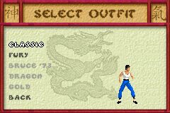 Bruce Lee: Return of the Legend Game Boy Advance screenshot