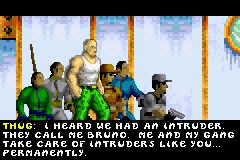 Bruce Lee: Return of the Legend Game Boy Advance screenshot
