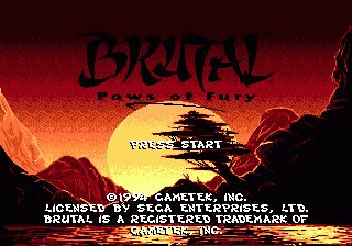 Brutal: Paws of Fury - Genesis