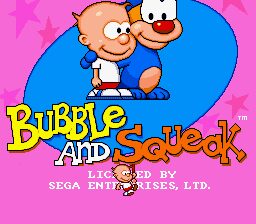 Bubble and Squeak - Genesis