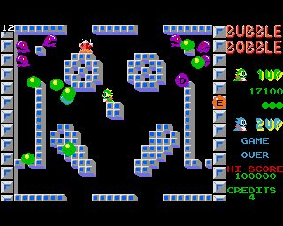 Bubble Bobble Amiga screenshot