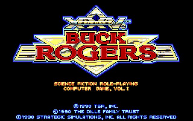 Buck Rogers: Countdown to Doomsday - DOS