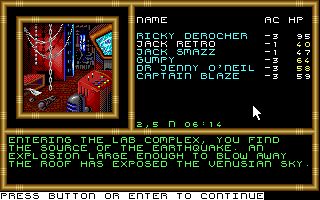Buck Rogers: Matrix Cubed - DOS